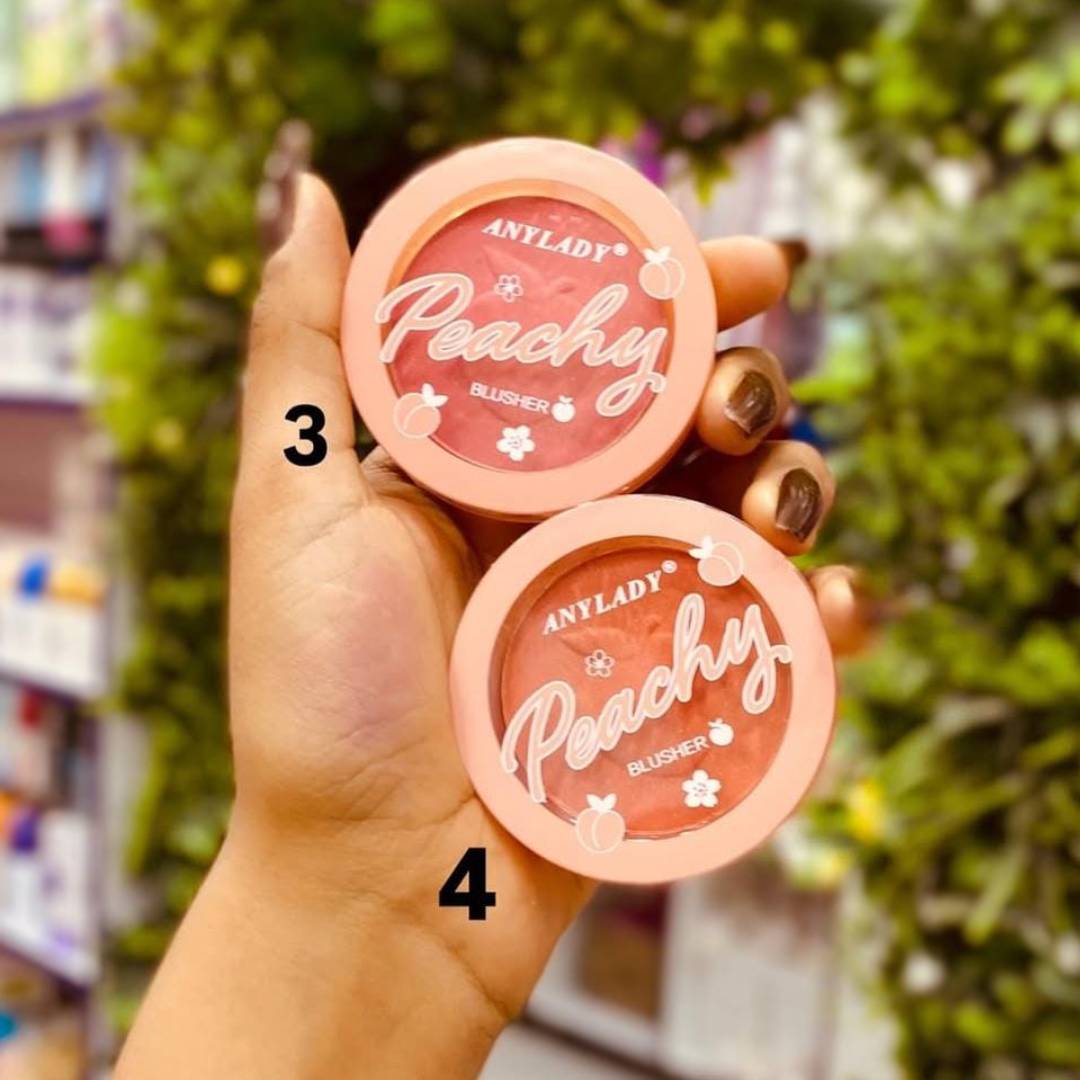 Any Lady Peachy Blusher 4 Colors 4Pcs Set