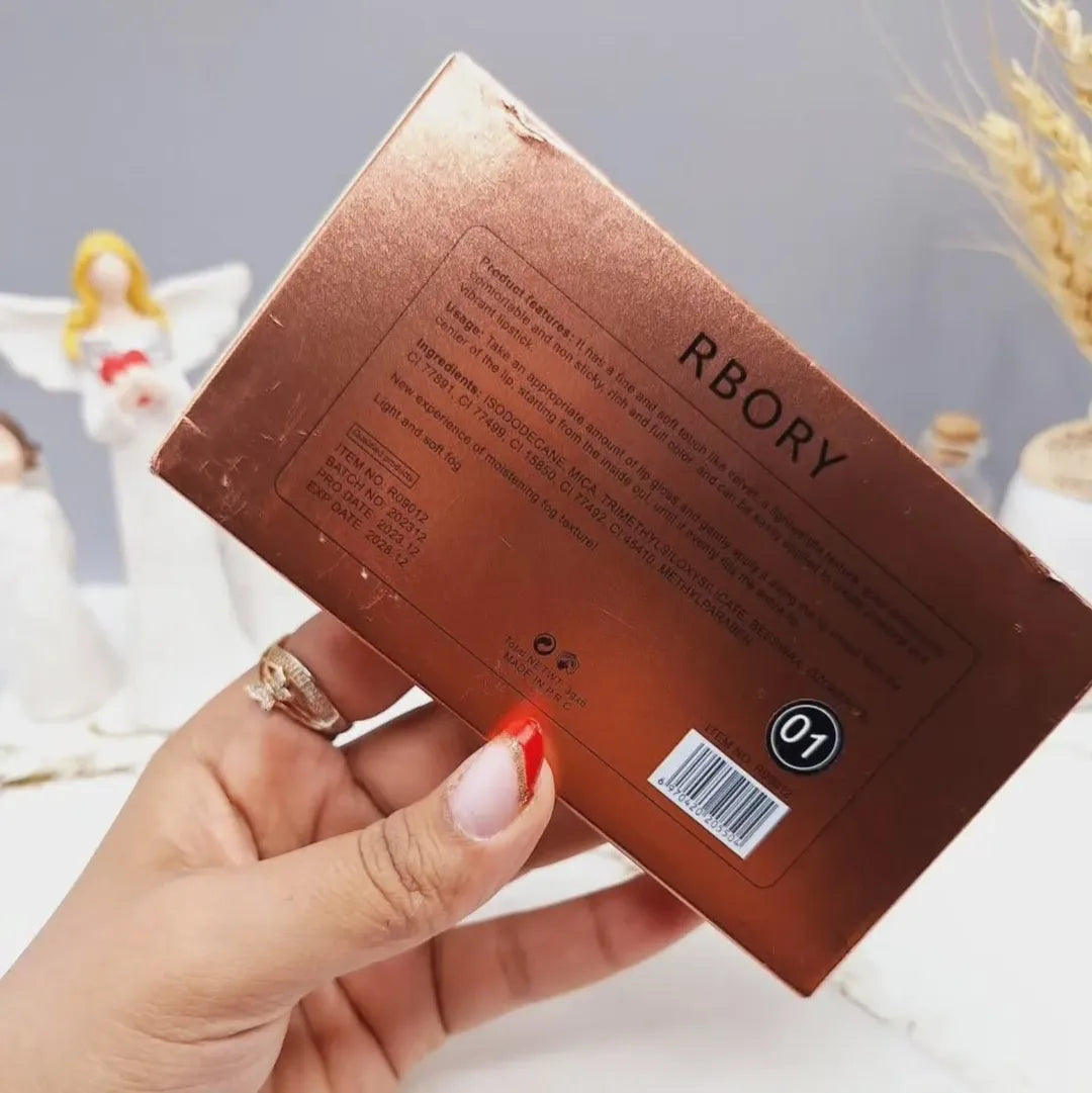 Rbory Luxury Lip Gloss 6 Pcs Set