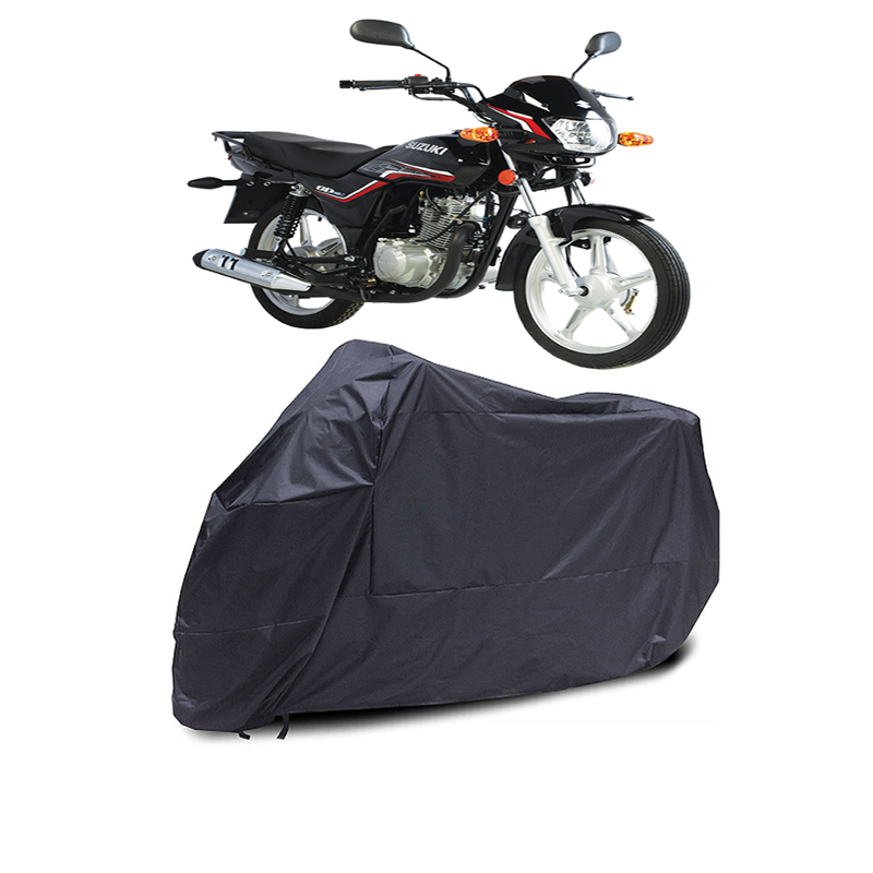 Bike Cover Parachute Fabric For 70cc or 125cc Motorbike (Water proof & Full size) 15899