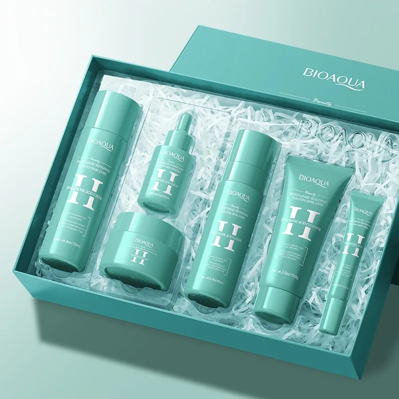 BIOAQUA Hyaluronic 6 in 1 Repairing Tighten Skin Care Set
