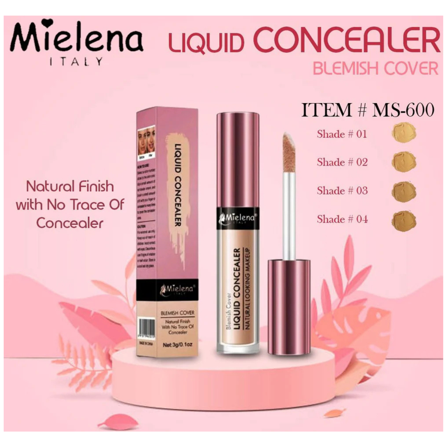Mielena Blemish Cover Liquid Concealer