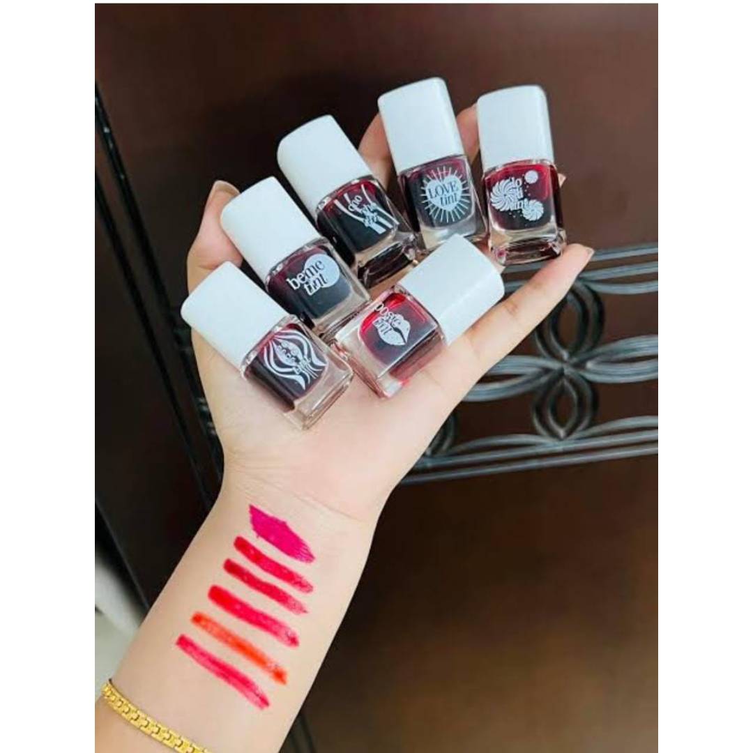 Warda Beauty Pearl Lip And Cheek Tint Instant Blushing Rosy Tints 6Pcs Set