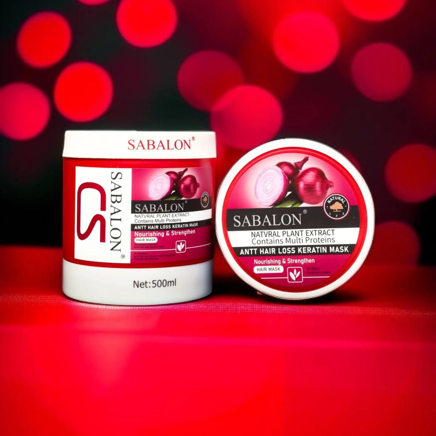 Sabalon Onion Anti Hair Loss Keratin Hair Mask - 500ml