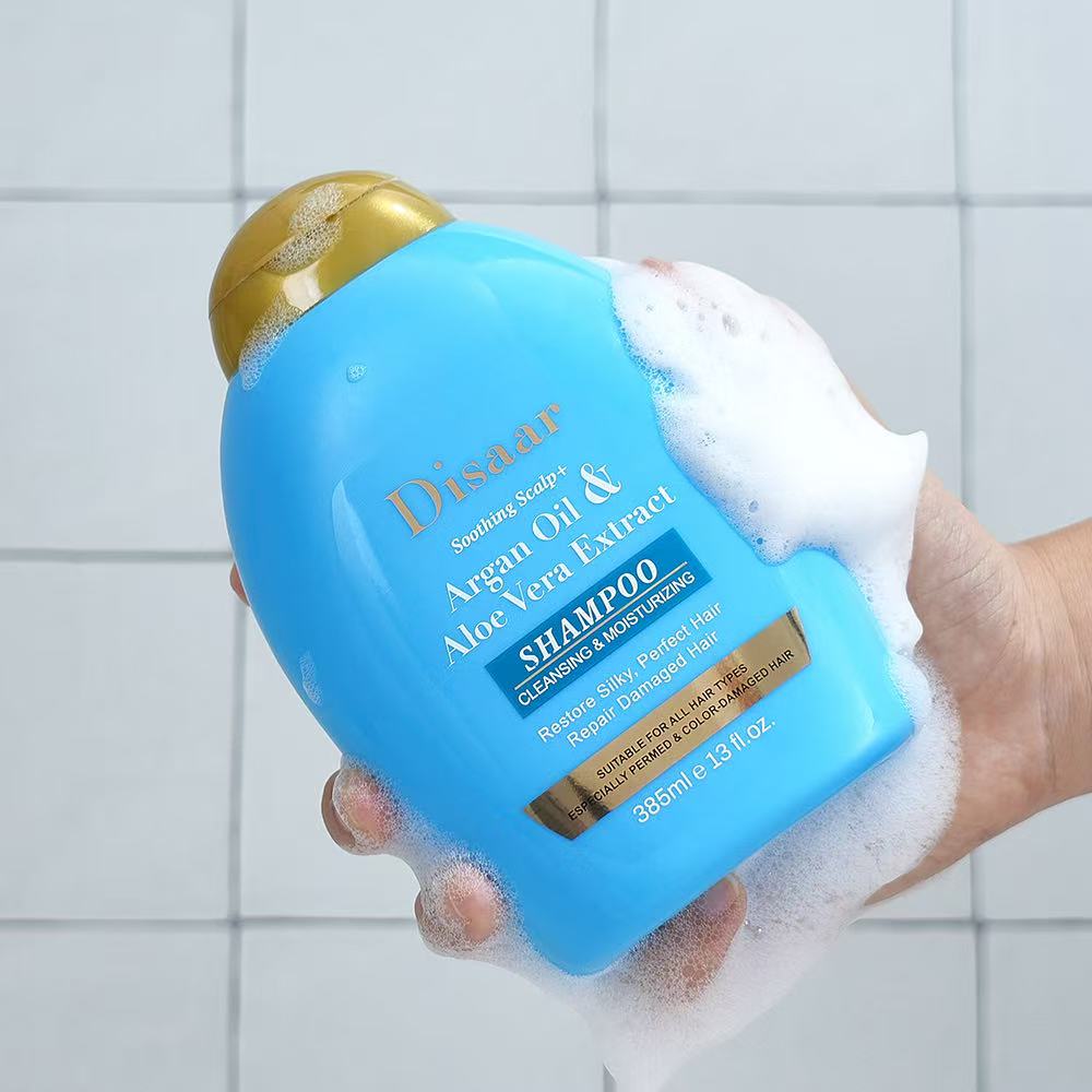 Soothing Scalp Argan Oil And Aloe Vera Extract Shampoo 385 ML