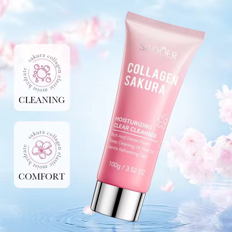 Sadoer Collagen Deep Cleansing and Moisturizing Facial Cleanser