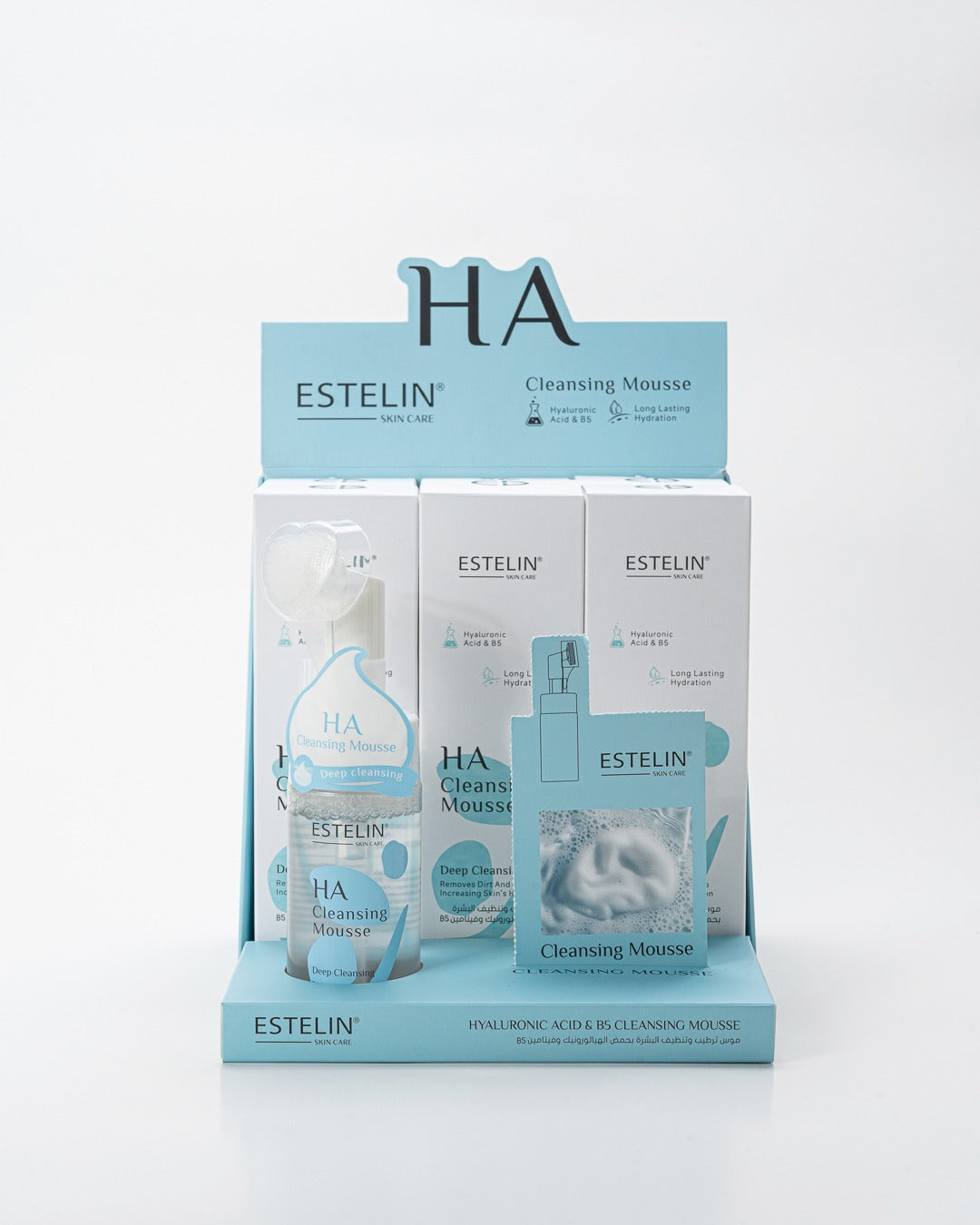 Esteline Hyaluronic Acid And B5 Cleansing Mousse