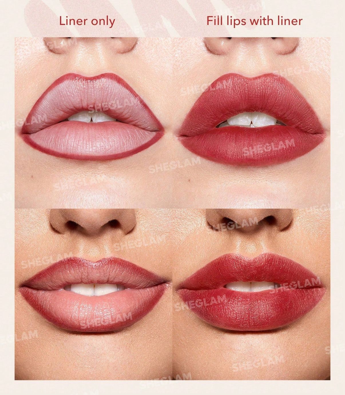 Siheglan 8pcs Color Lip Marker Applicator Stain