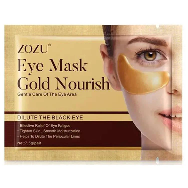 Zozu Eye Mask Gold Nourish Dilute The Black Eye Pack Of 3