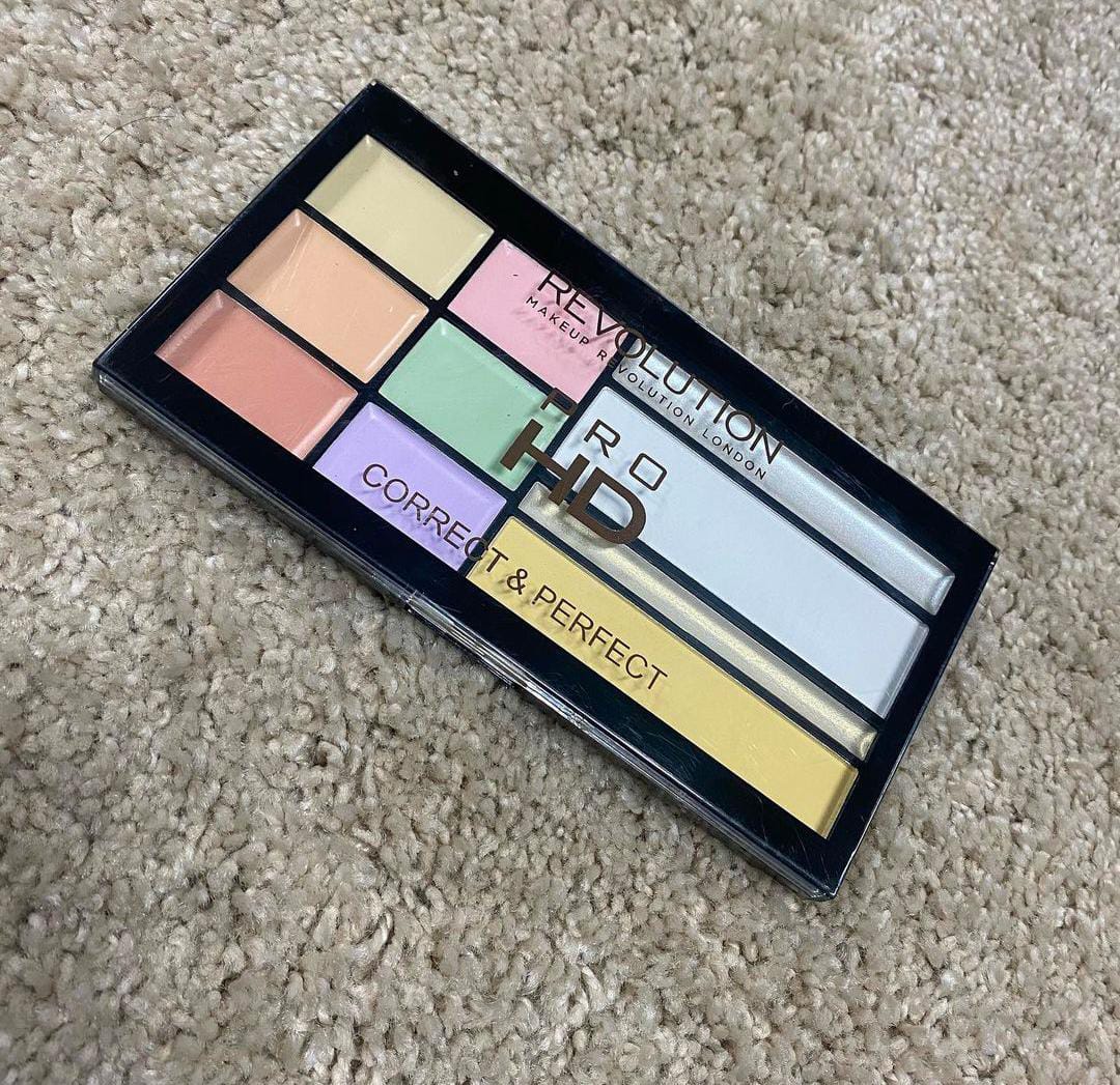 Makeup Revolution HD Correct And Perfect Palette 10 Colors