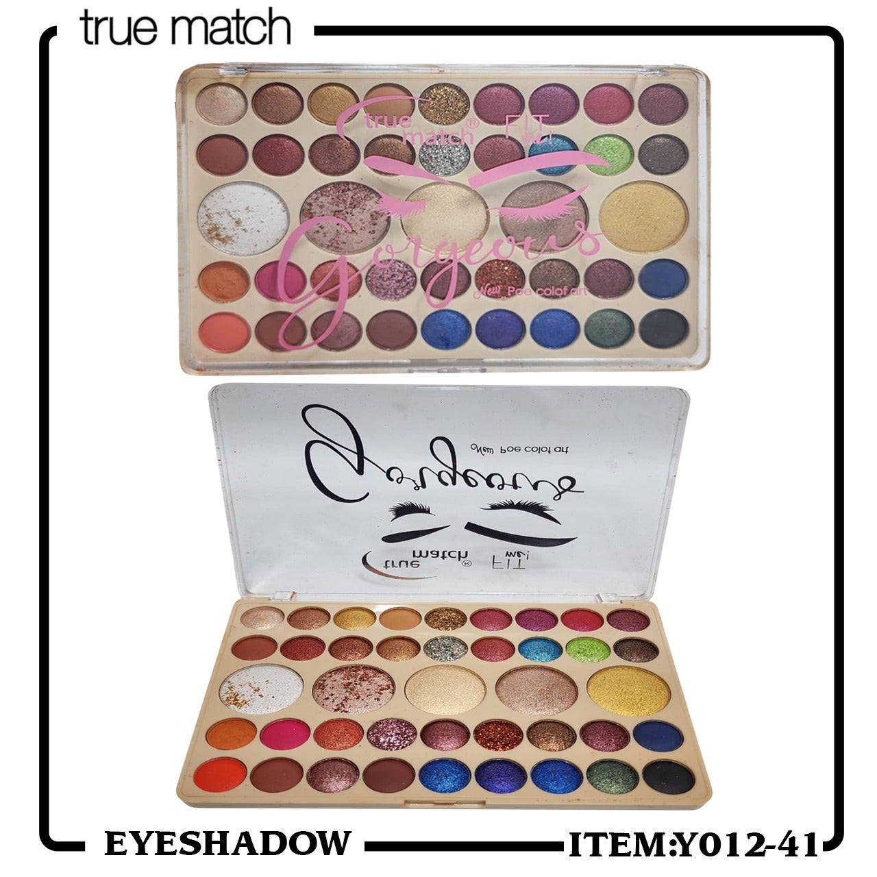 True Match Fit Me 41 Color Gorgeous Eyeshadow Kit
