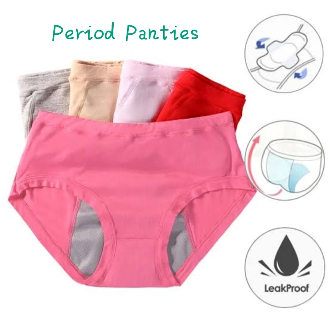 Period Panties Leak Proof Menstrual Period (free size)