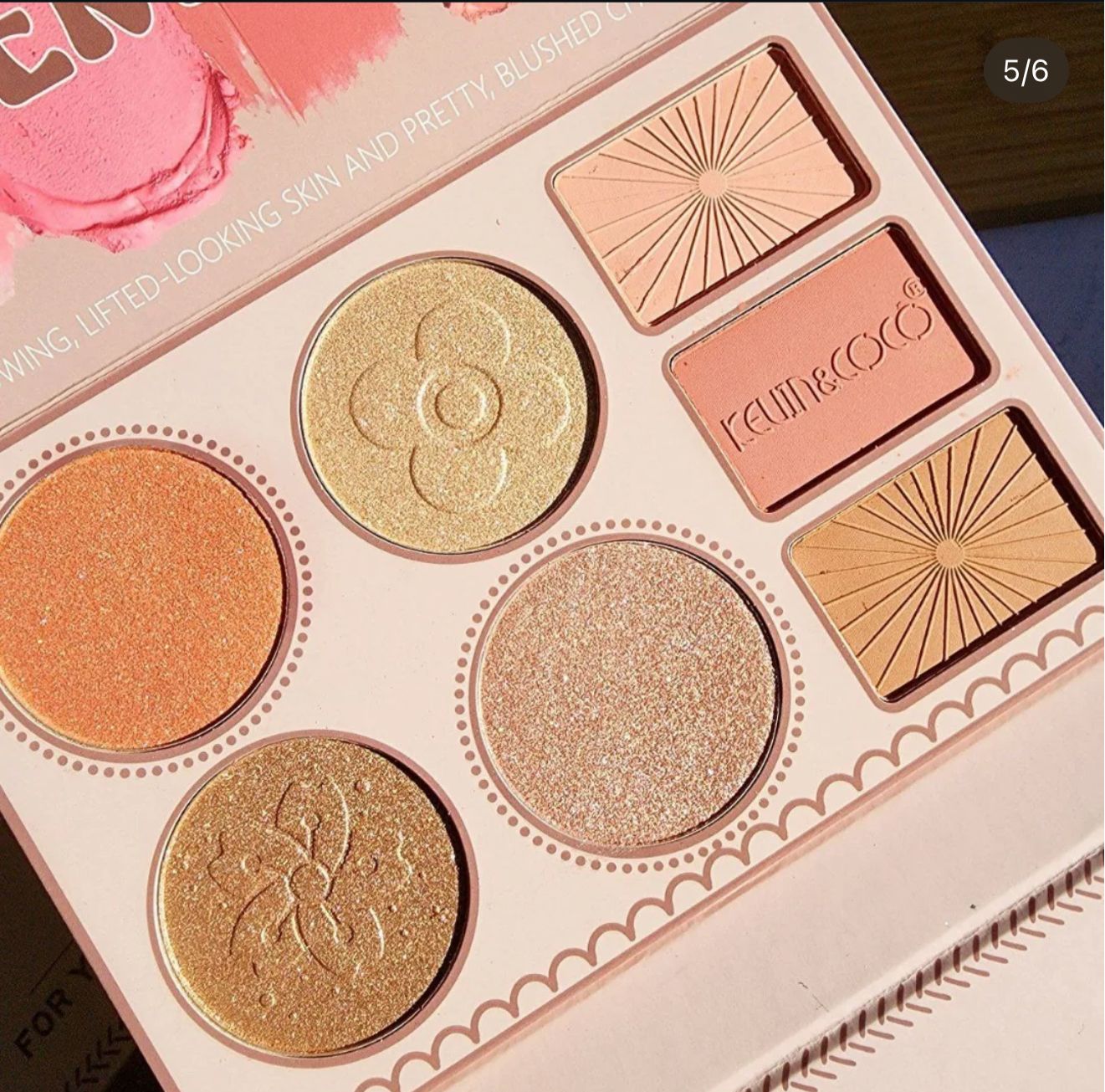 Kevin & Coco Desert Dust 4 Layer Full Makeup Kit