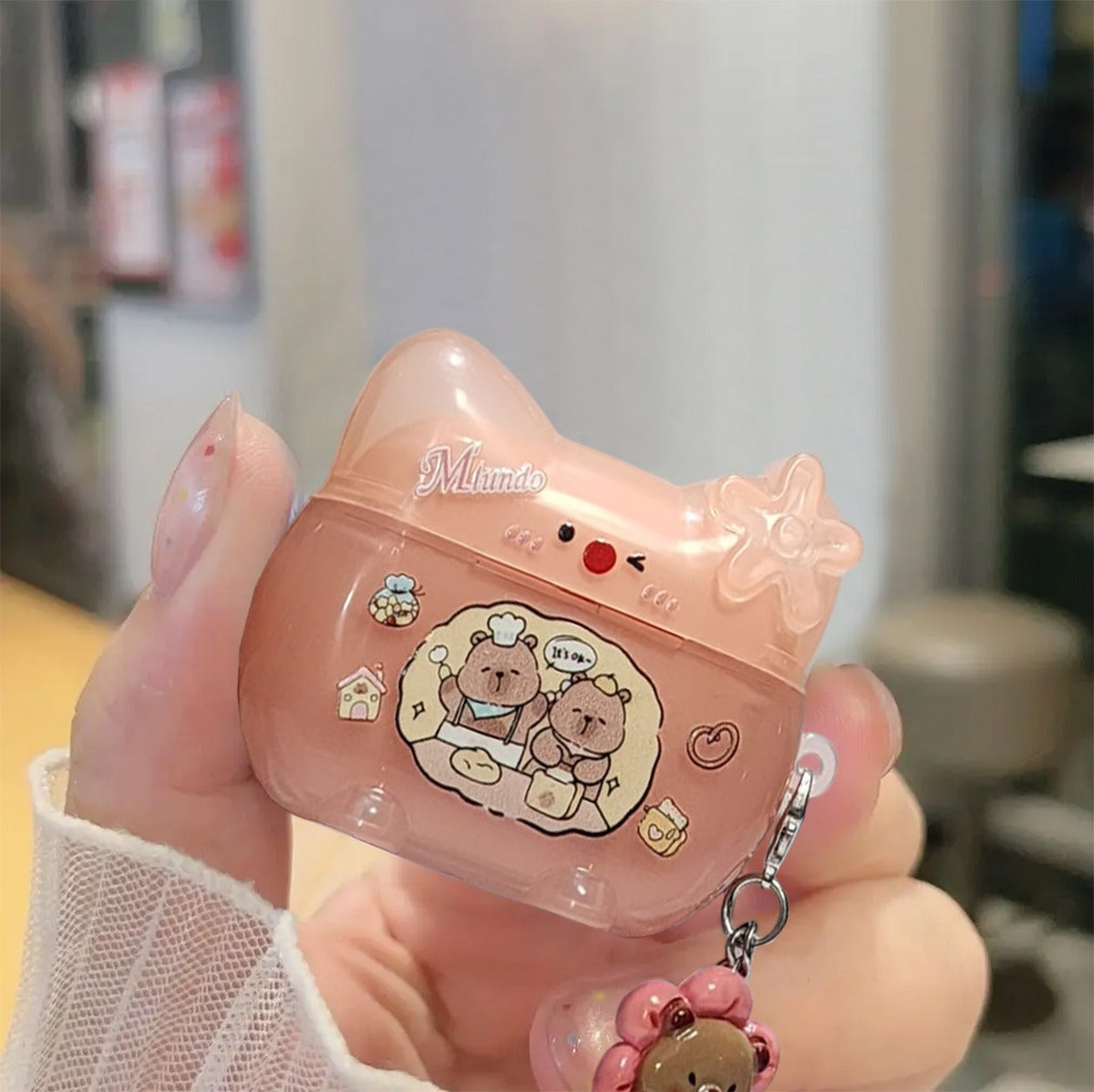 Miundo Cute Earbuds Lip Mud Cream