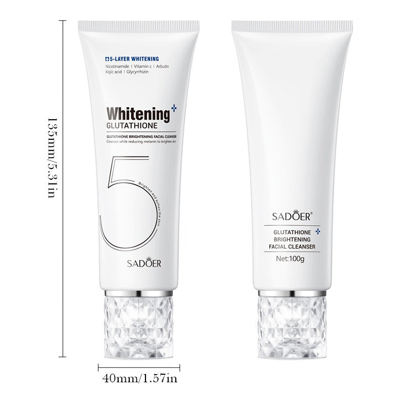 Sadoer Glutathione Brightening Facial Cleanser 100g