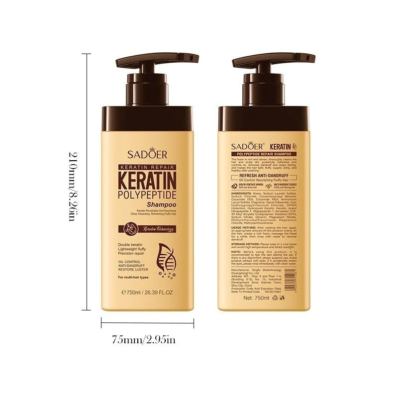 Sadoer Keratin Shampoo 750ml