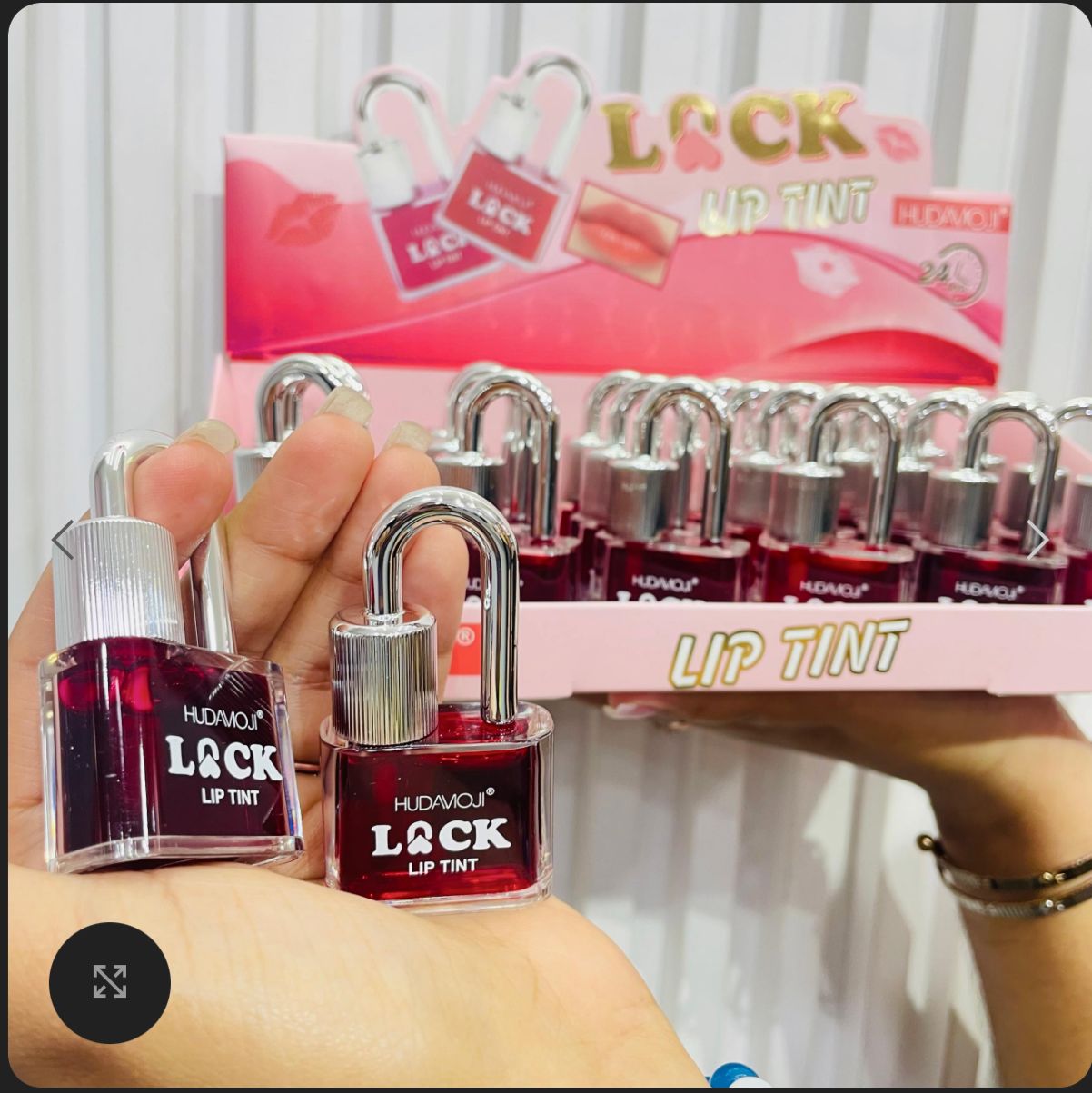 Hudamoji 6pcs Lock Lip Tint Set