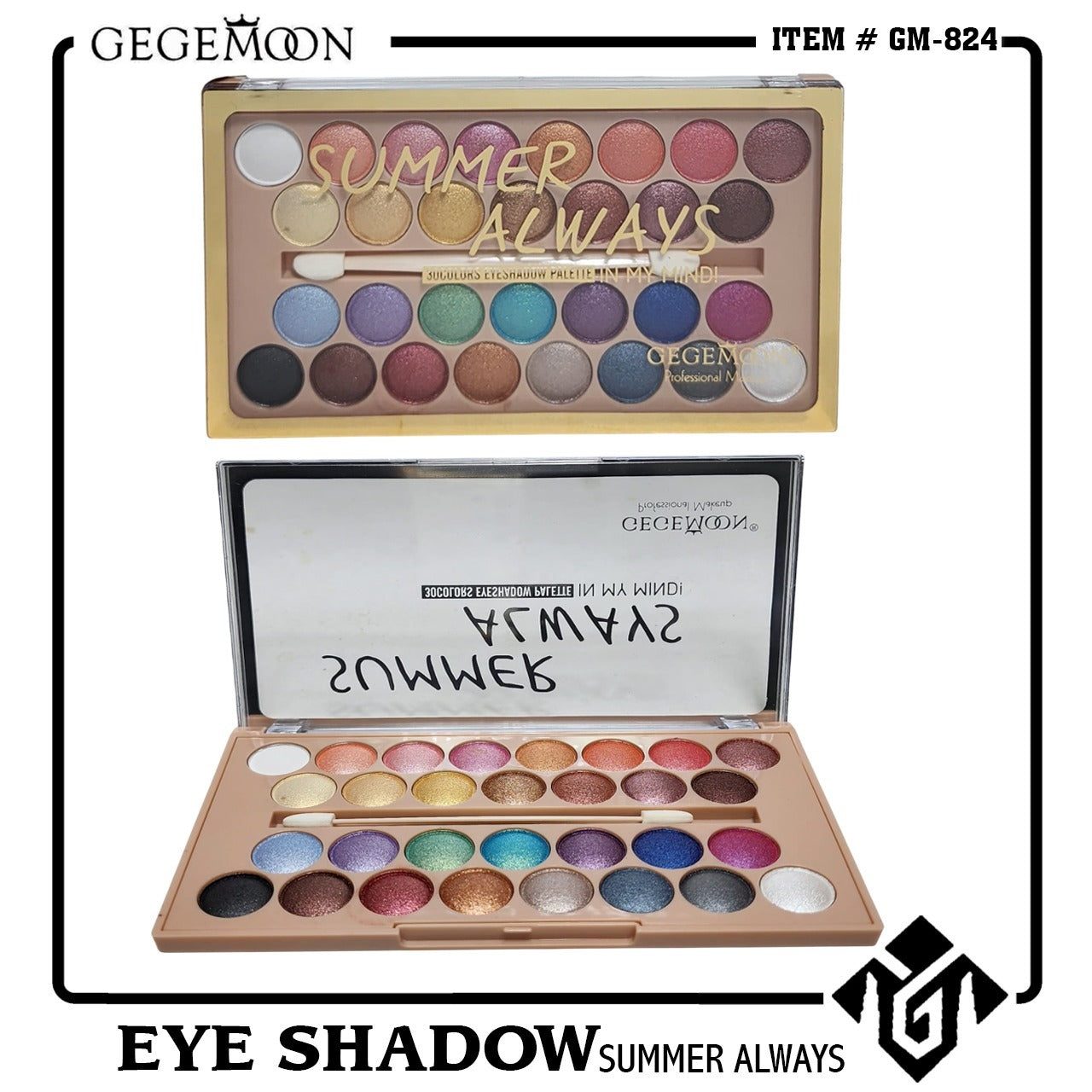 Gegemoon Summer Always 30 Color Eyeshadow Palette