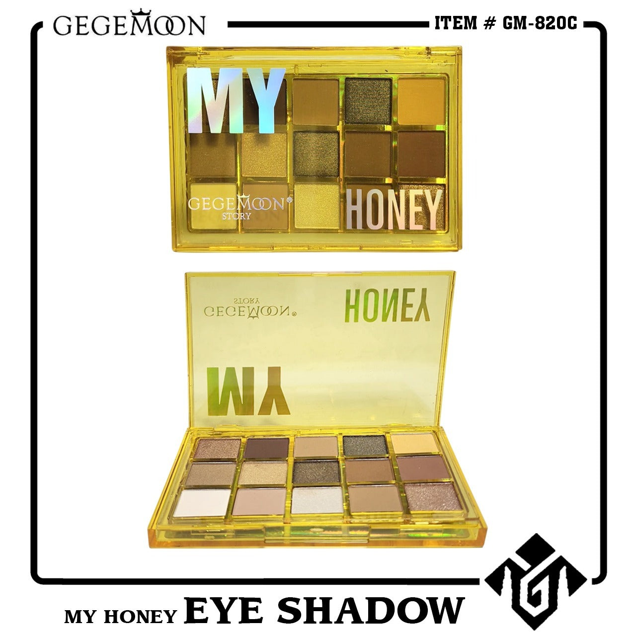 Gegemoon 15 Colors Eyeshadow Palette