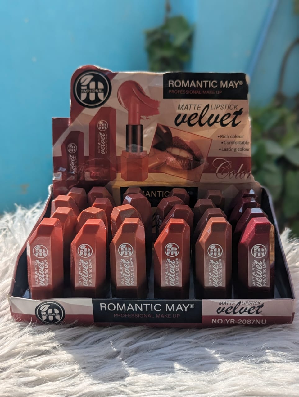 Romantic May Matte Lipstick Velvet 6Pcs Set