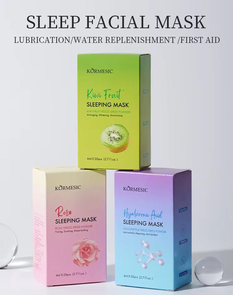 Kormesic Gentle Repair Skin Care Facial Mask Moisturizer Oil Control Hyaluronic Acid Sleeping Mask