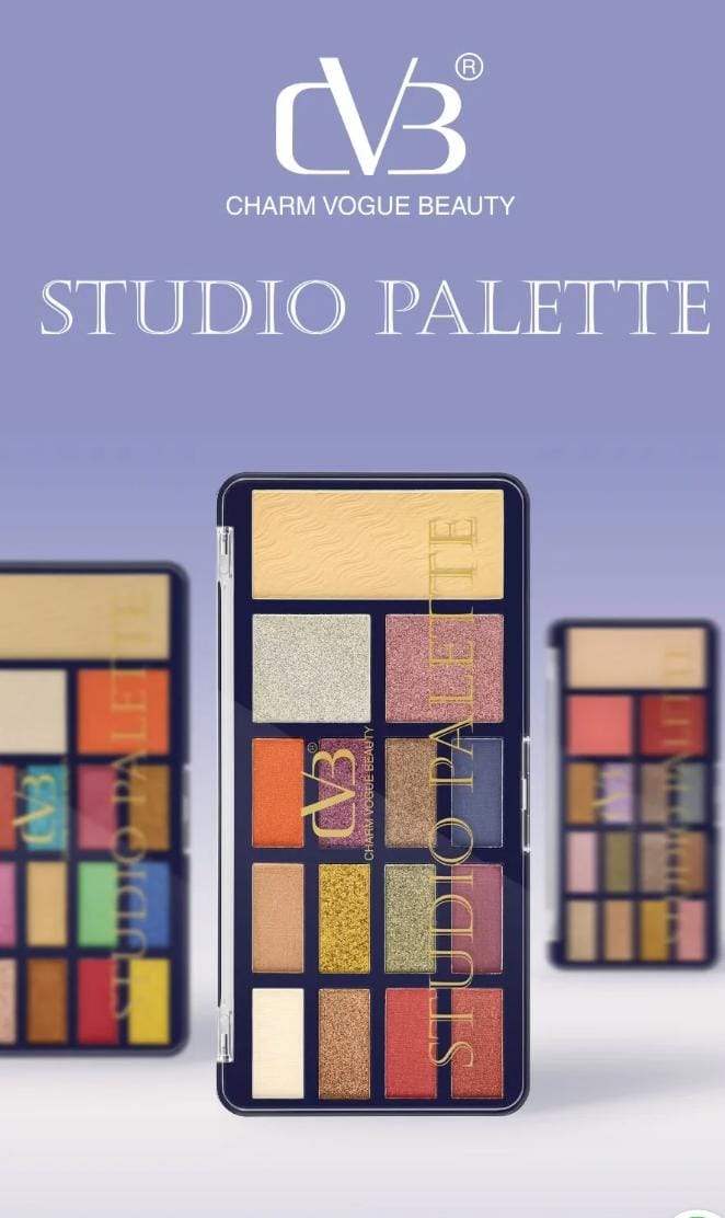 Cvb Studio Palette 12 Eye Shadow