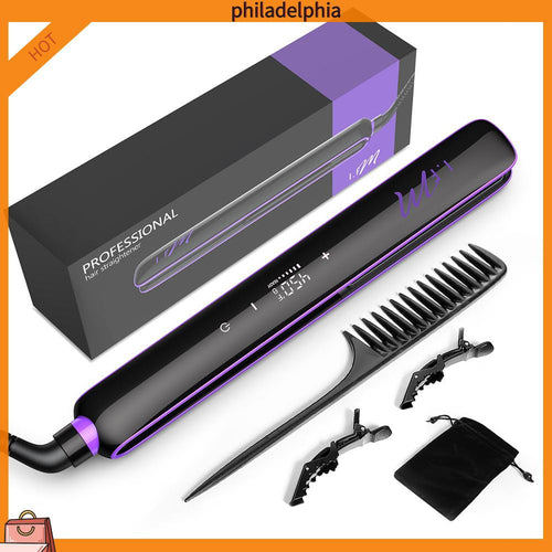 IFM Professional Hair Straightener With Android Touch Digital Display And Temperature Control With Ceramic Plates