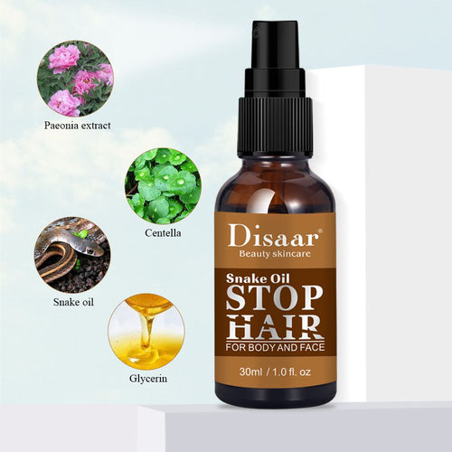 Disaar Stop Hair Snake Oil For Body & Face 30ml