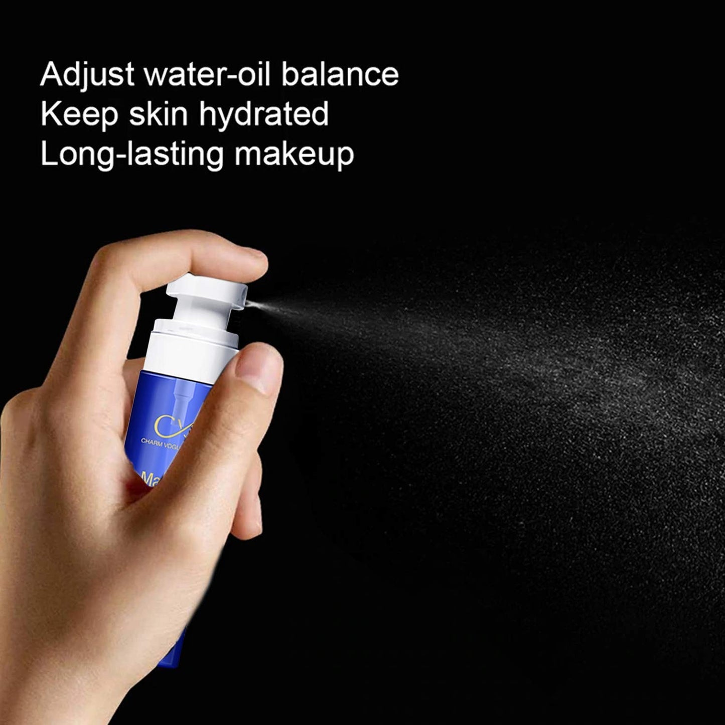 CVB C20 Makeup Fixing Mist with Rose Water & Green Tea, Face Makeup Spray with Long Lasting Effect, Skin Hydrating Spray 100ml