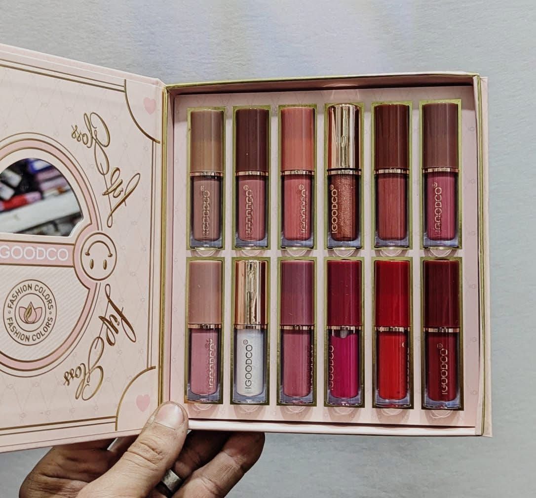 Igoodco 12pcs Lipgloss Set