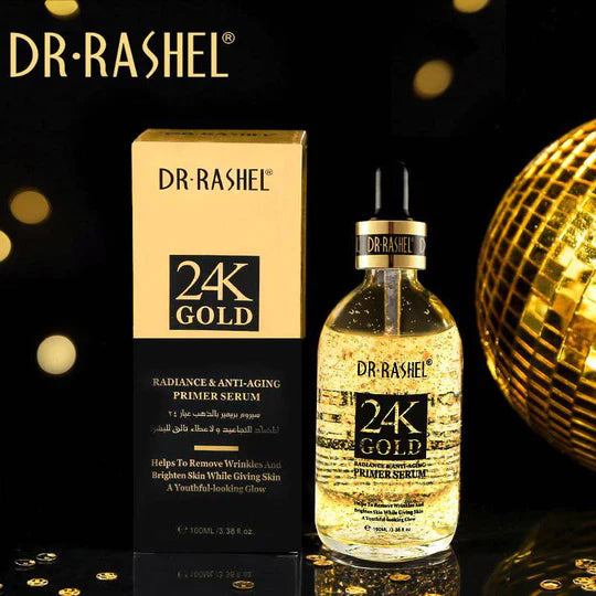 Dr Rashel 24K Gold Radiance & Anti Aging Primer Serum - 100ml