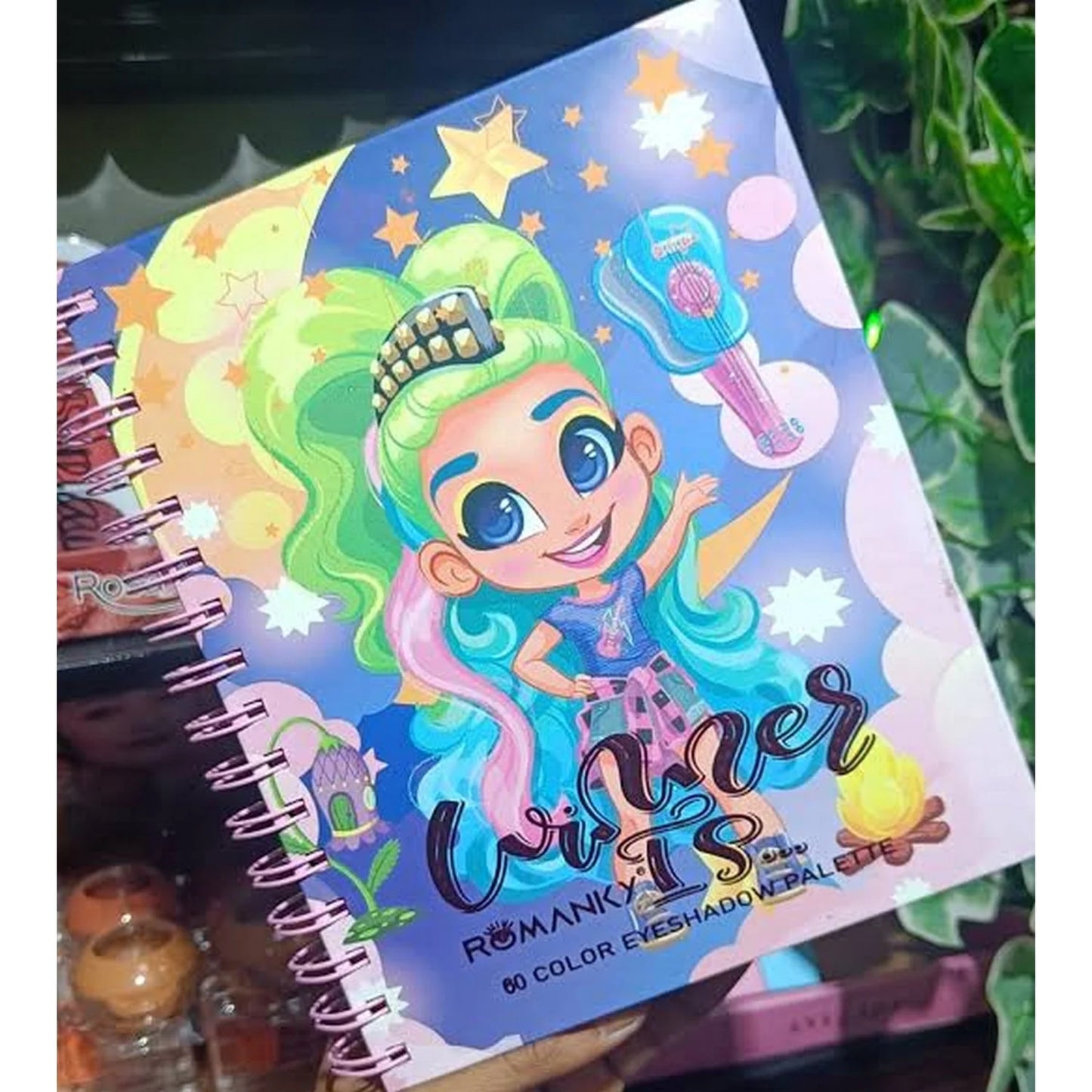 Igoodco 60 Color Romanky Glitter and Shiny Makeup Eyeshadow Palette