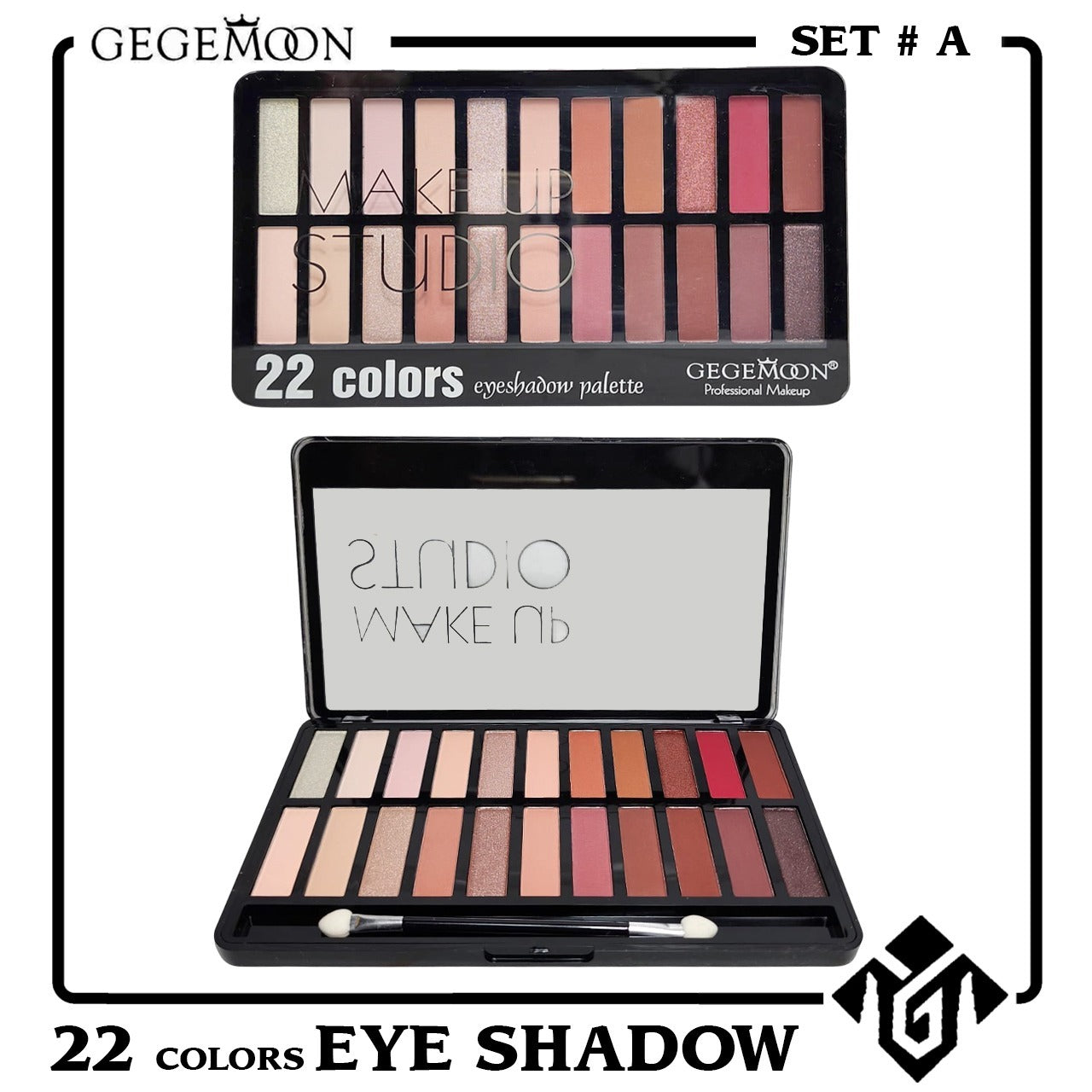 Gegemoon 22 Colors Eyeshadow Palette