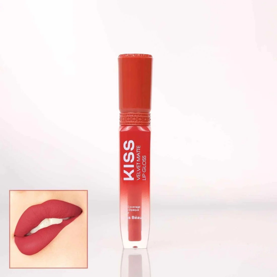 Kiss Beauty Velvet Matte Lip Gloss 6Pcs Set