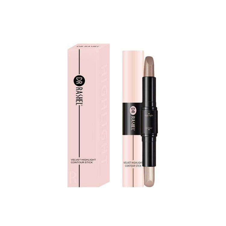 Dr Rashel Velvet 2 in 1 Highlight Contour Stick with 6 combination for Girls & Women