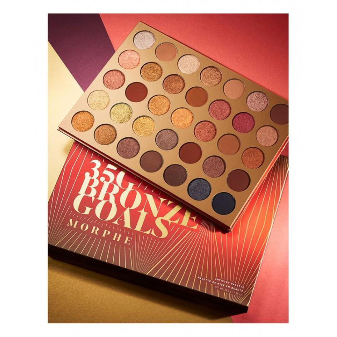 Morphe 35G Bronze Goals Artistry Palette