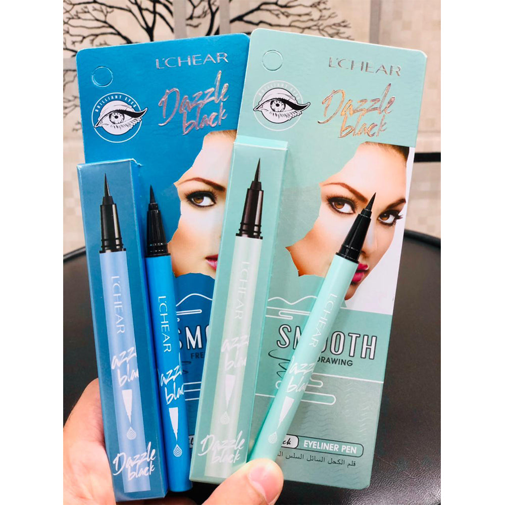 L’chear Dazzle Black Marker Eyeliner Pack Of 2