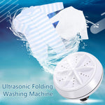 2in1 Mini Washer Portable Ultrasonic Laundry plus Dishwasher washing Machine