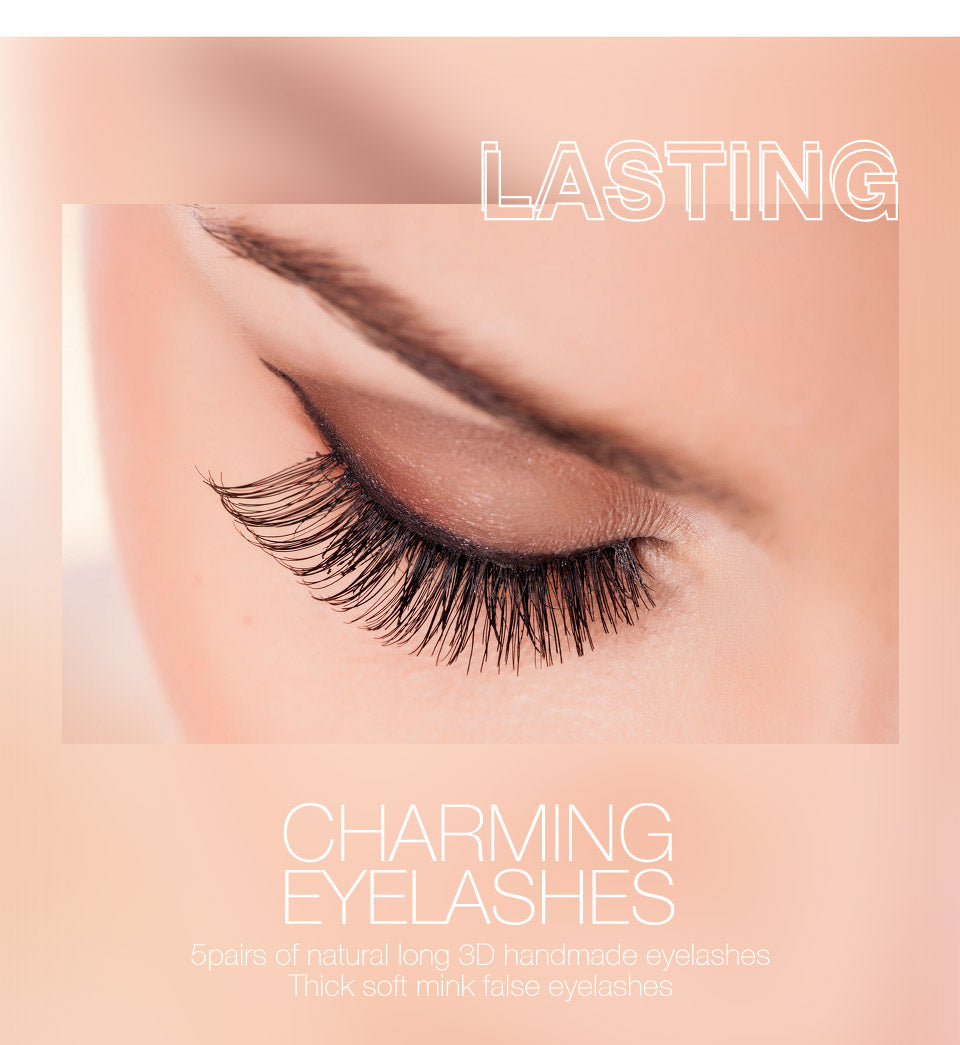 O.TWO.O 3D Eyelash Stem Faux Mink Eyelashes (100% Handmade)