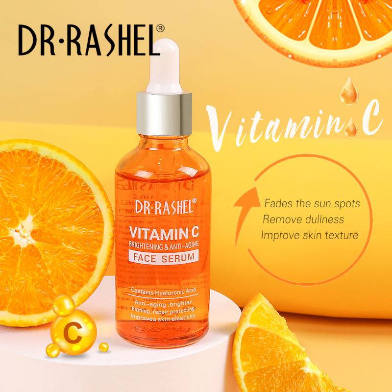 Dr.Rashel Vitamin C Brightening & Anti Aging Face Serum & Face Cream Deal