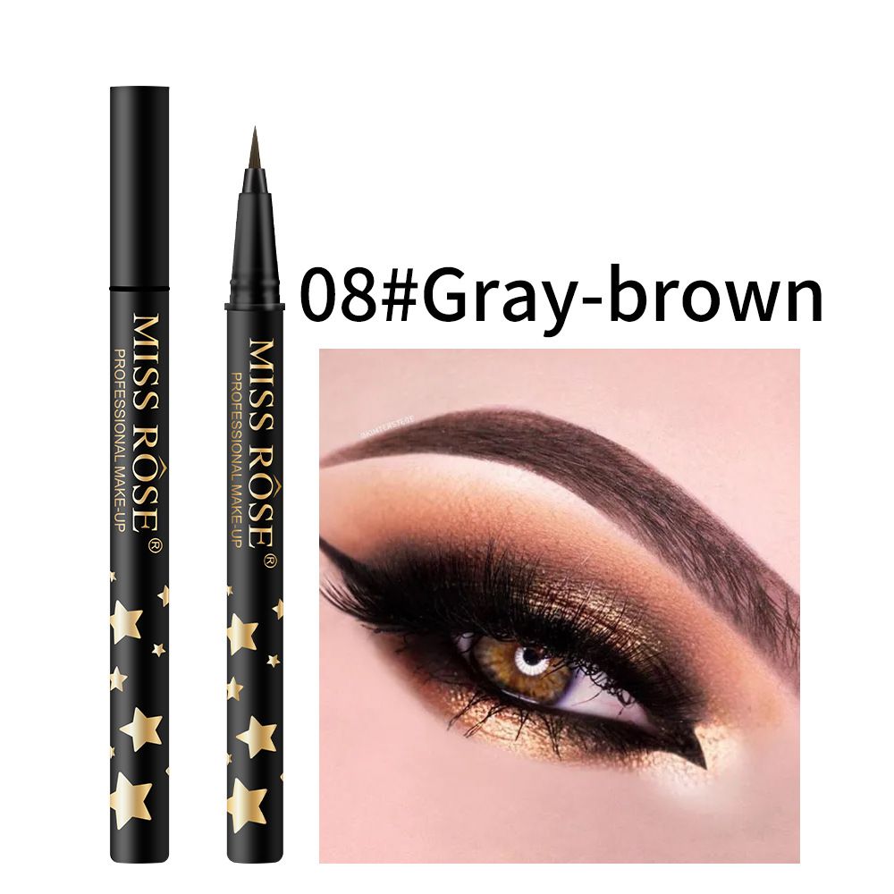 Miss Rose Glitter Waterproof Eyeliner 8 Pcs Set