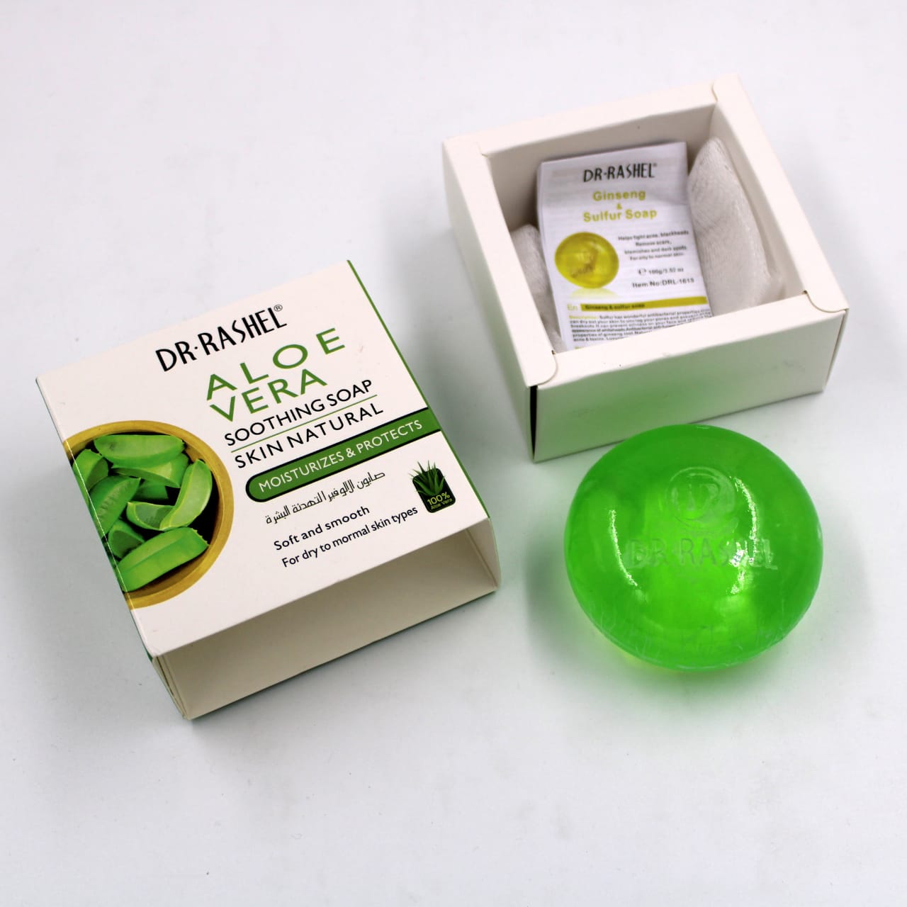 Dr Rashel Aloe Vera Soothing Skin Natural Soap - 100gms