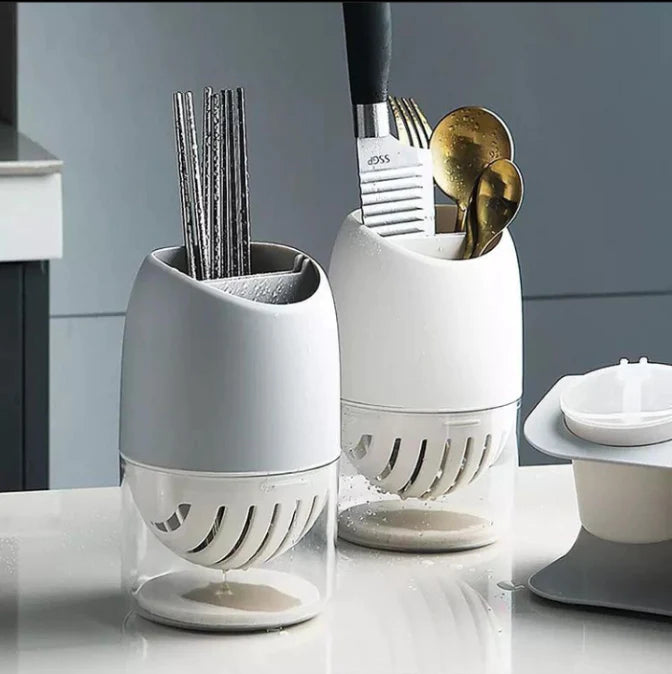 Creative Multifunctional Cutlery Draining Rack