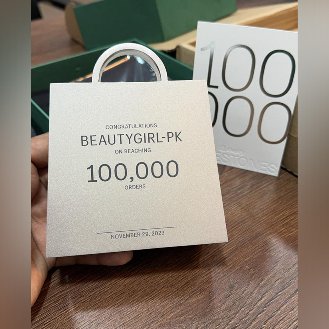 BeautyGirl.pk Celebrates 100,000 Orders – A Milestone Built on Customer Trust