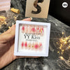 YY Kiss Stars Nails Artificial Nails with Double Side Nail Glue Stickers