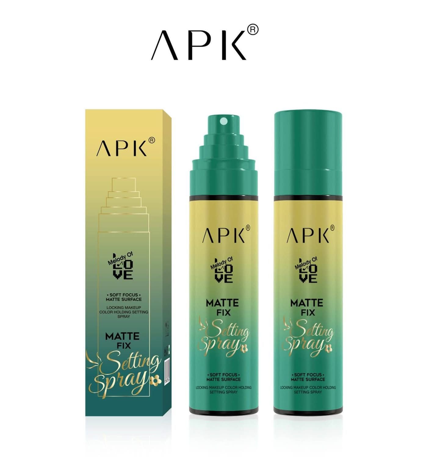 APK Melody Of Love Matte Fix Setting Spray