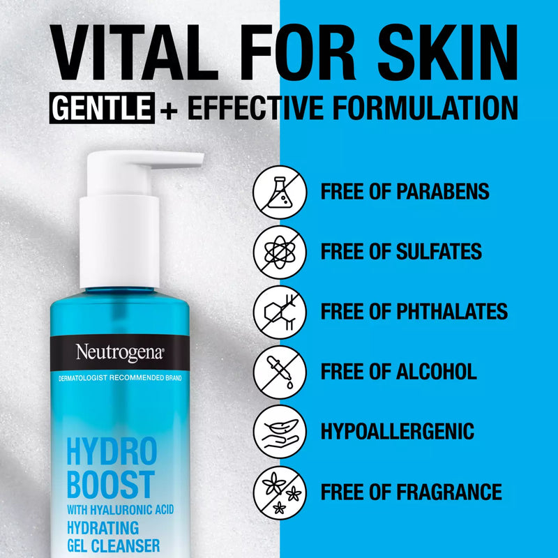 NEUTROGENA Hydro Boost Water Gel Cleanser 200ml