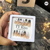 YY Kiss Stars Nails Artificial Nails with Double Side Nail Glue Stickers