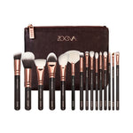 Zoeva 15Pcs Brushes Set + BN Flawless Compact Powder + I Love Extreme Mascara + FREE GIFT