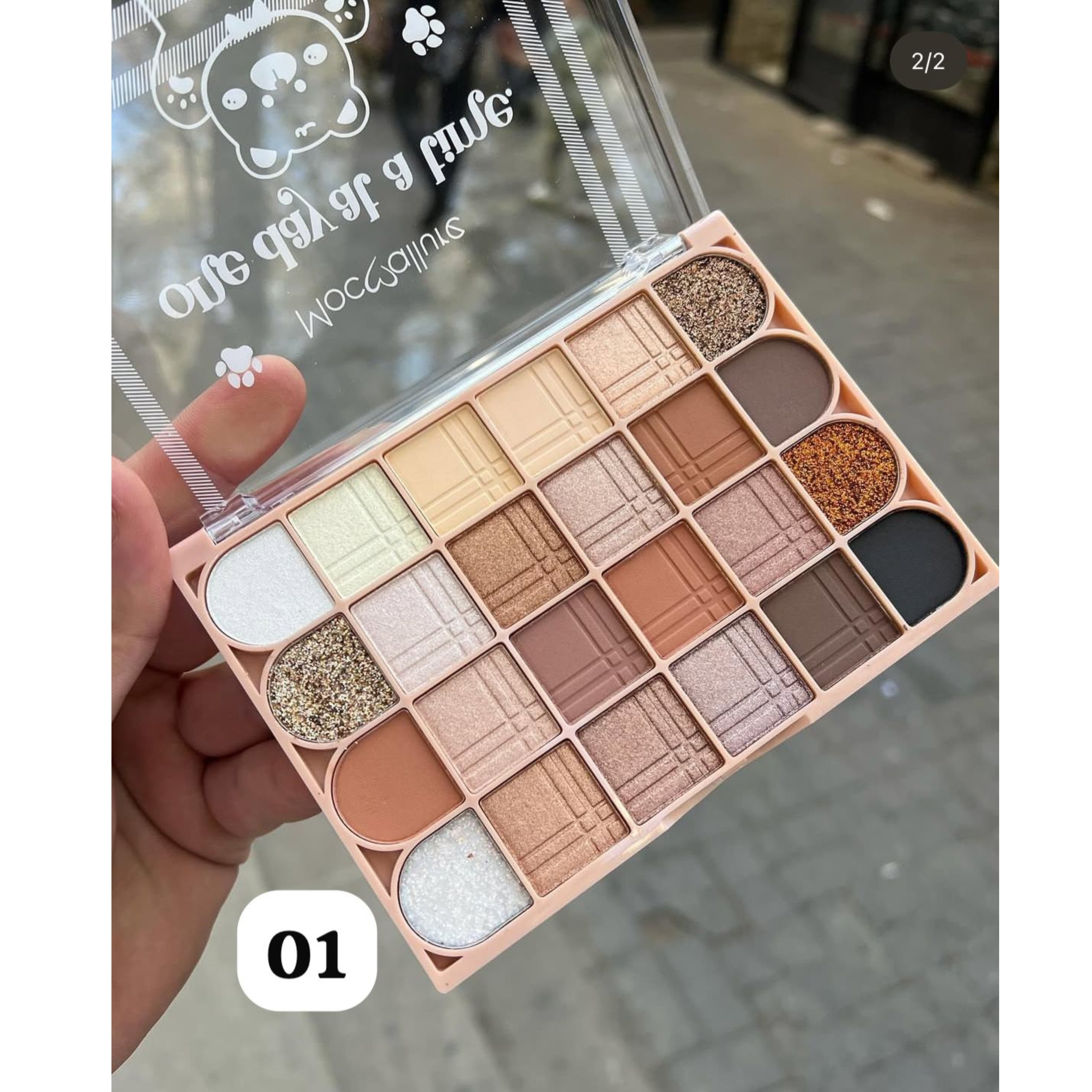 Mocallure 24 color eyeshadow palette