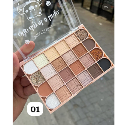 Mocallure 24 color eyeshadow palette